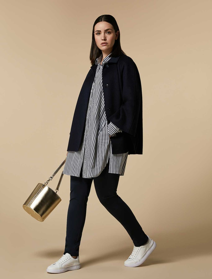 Essential | Marina Rinaldi Heavy Double-Faced Wool And Cashmere Jacket