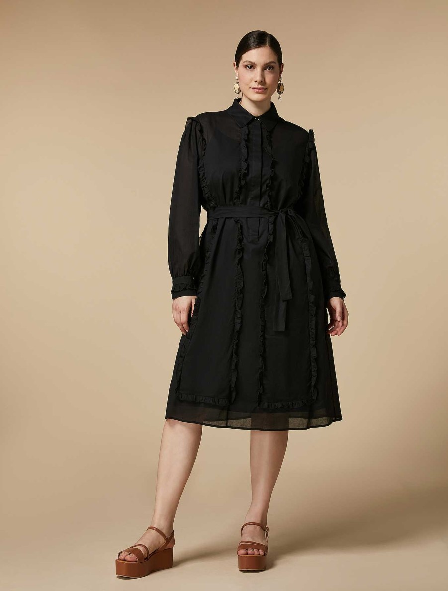 Dresses | Marina Rinaldi Voile Shirt Dress