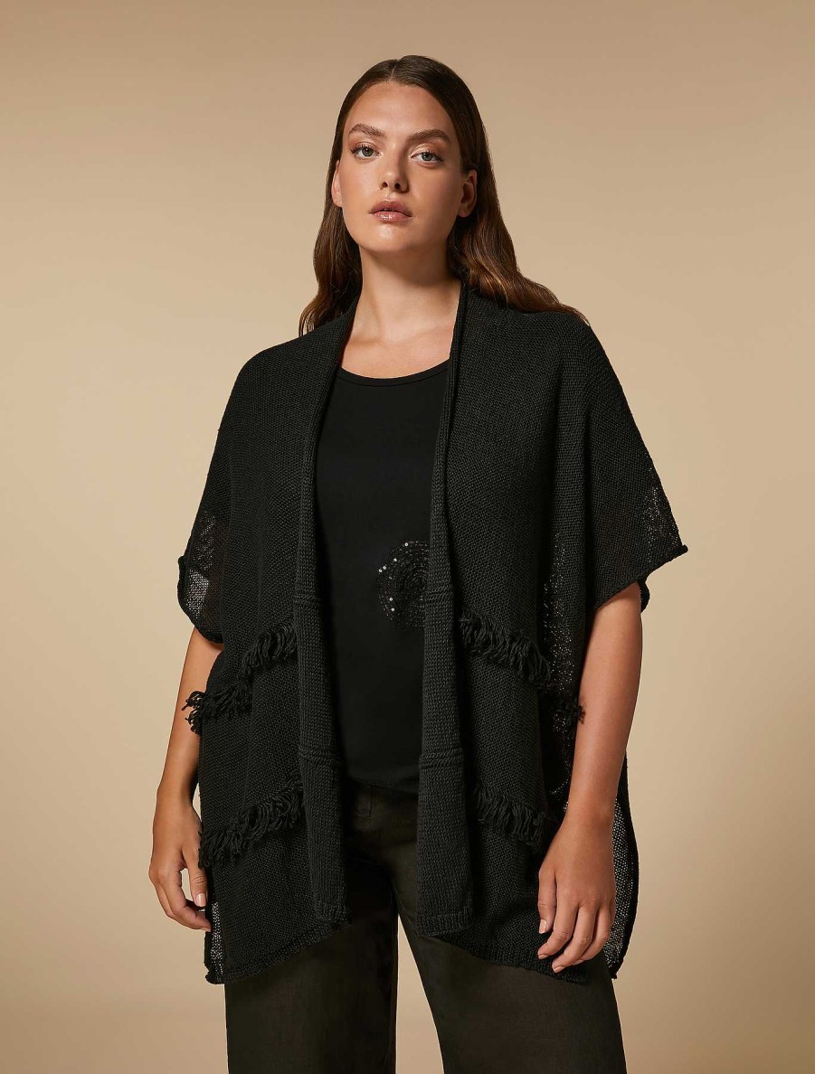 Other Accessories | Marina Rinaldi Cordonet Linen Cardigan