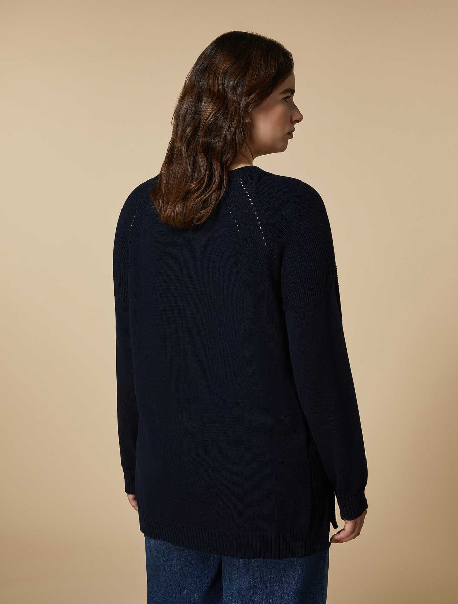 Knitwear | Marina Rinaldi Cotton Sweater