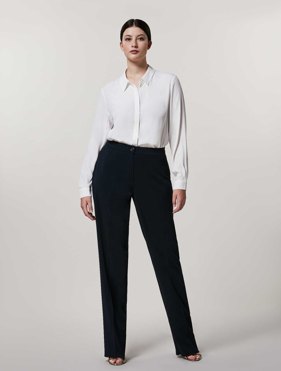 Trousers | Marina Rinaldi Cady Trousers