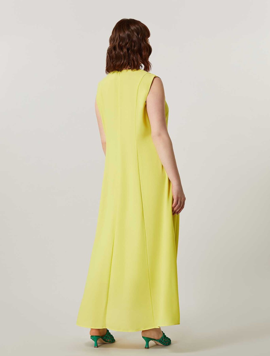 Formal Dresses | Marina Rinaldi Long Dress In Crepe Fabric