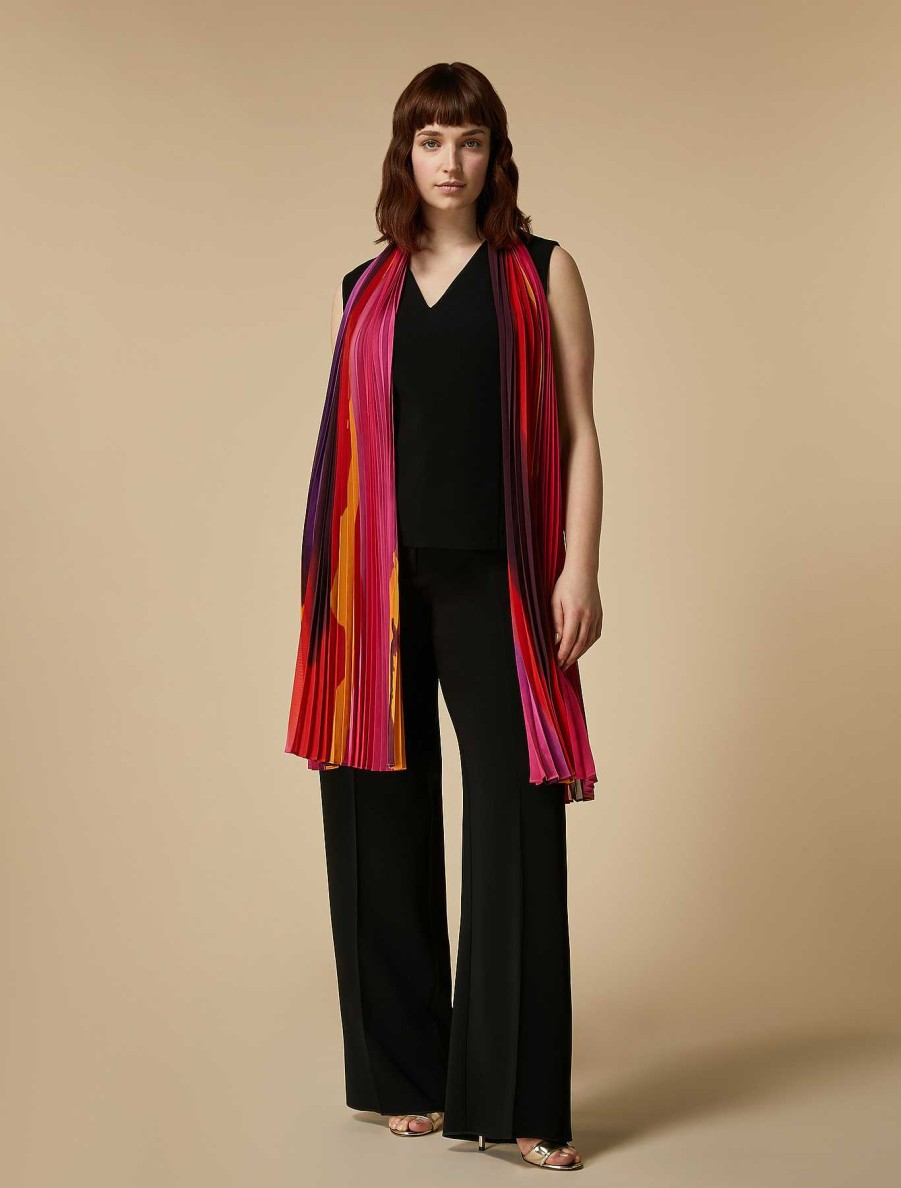 Other Accessories | Marina Rinaldi Pleated Stole