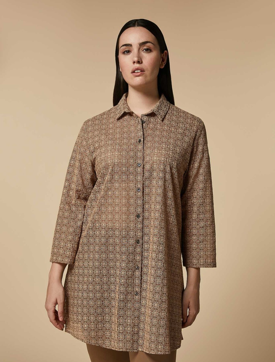 Blouses & Shirts | Marina Rinaldi Broderie Anglaise Shirt