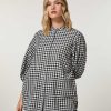 Blouses & Shirts | Marina Rinaldi Seersucker Tunic