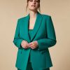 Formalwear | Marina Rinaldi Crepe Blazer Jacket