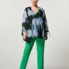 Blouses & Shirts | Marina Rinaldi Georgette Chine Blouse