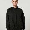 Coats & Trench Coats | Marina Rinaldi Water-Repellent Gabardine Bomber Jacket