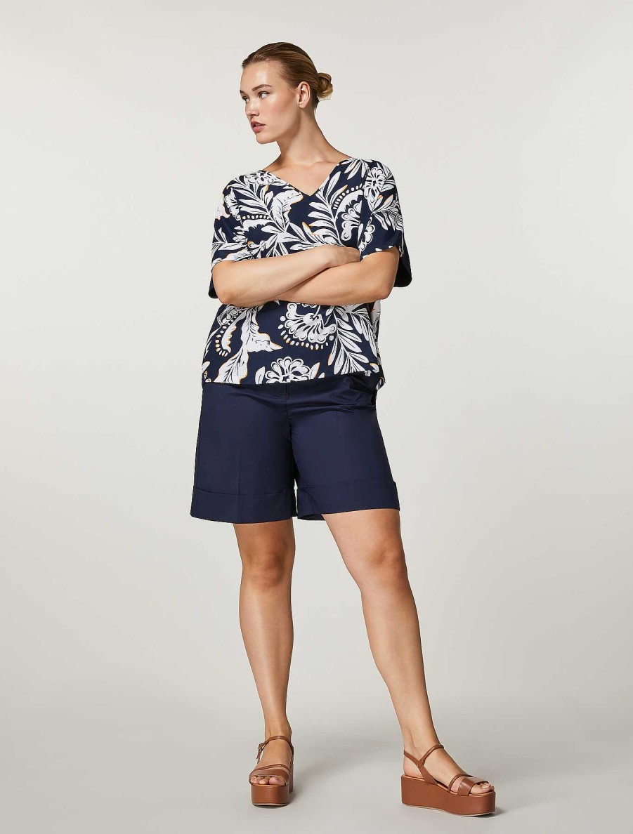 Tops & T-Shirts | Marina Rinaldi Viscose Jersey T-Shirt