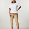 Trousers | Marina Rinaldi Cotton Gabardine Trousers