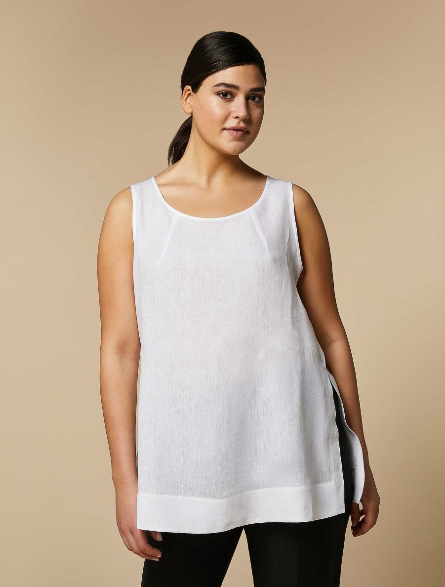 Essential | Marina Rinaldi Linen Top