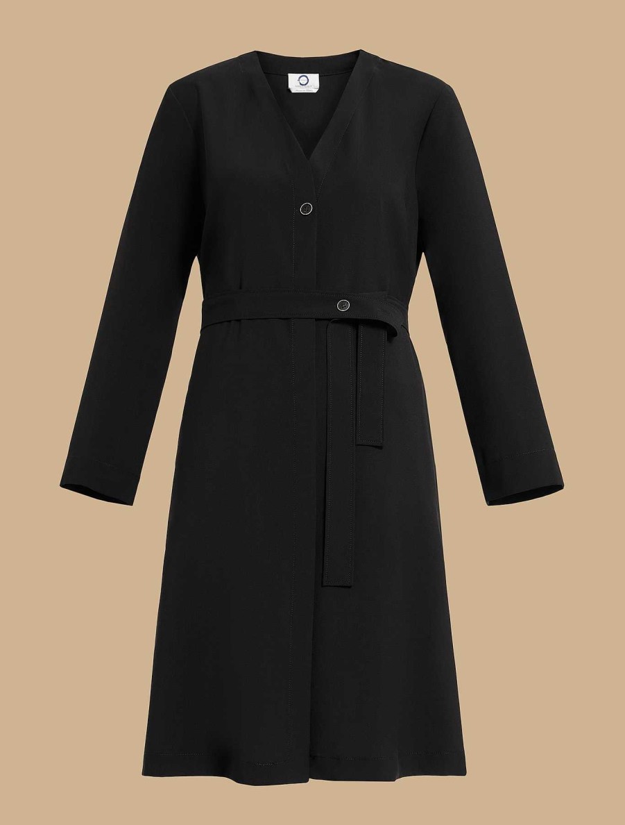 Dresses | Marina Rinaldi Pure Woollen Cloth Shirt Dress