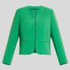 Jacket & Blazers | Marina Rinaldi Fluid Cady Jacket