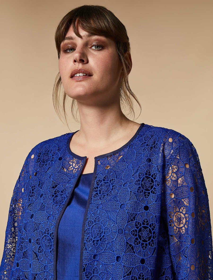 Formalwear | Marina Rinaldi Macrame Lace Tunic