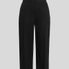 Trousers | Marina Rinaldi Cotton Gabardine Trousers