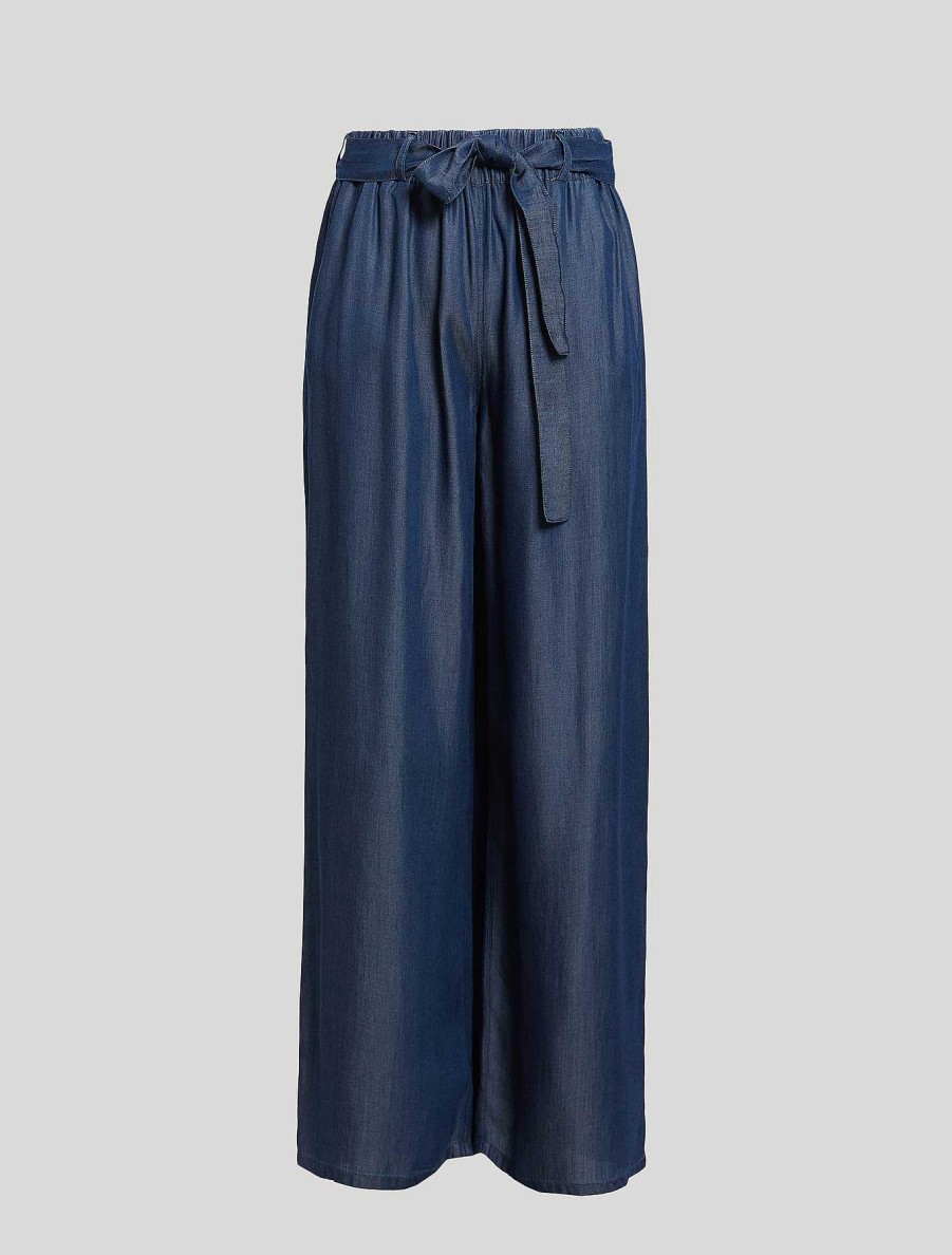 Trousers | Marina Rinaldi Twill Trousers