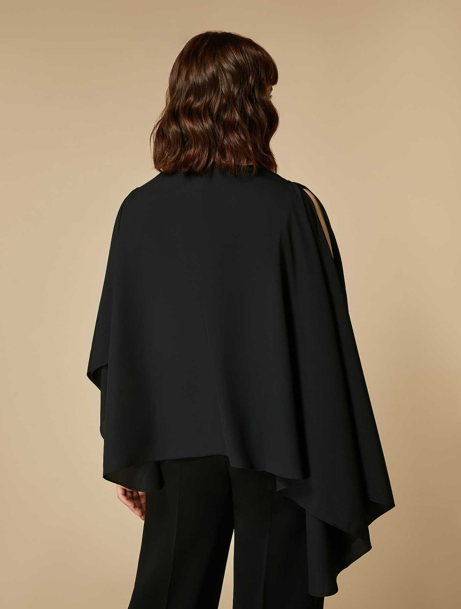 Formal Jackets | Marina Rinaldi Lightweight Cady Poncho