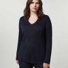 Knitwear | Marina Rinaldi Viscose And Silk Yarn Sweater