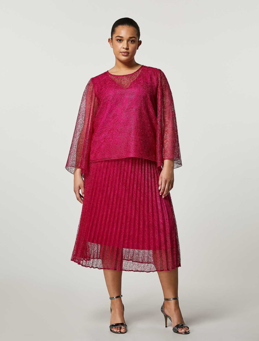 Skirts | Marina Rinaldi Macrame Skirt