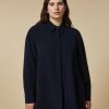 Blouses & Shirts | Marina Rinaldi Triacetate Cady Tunic