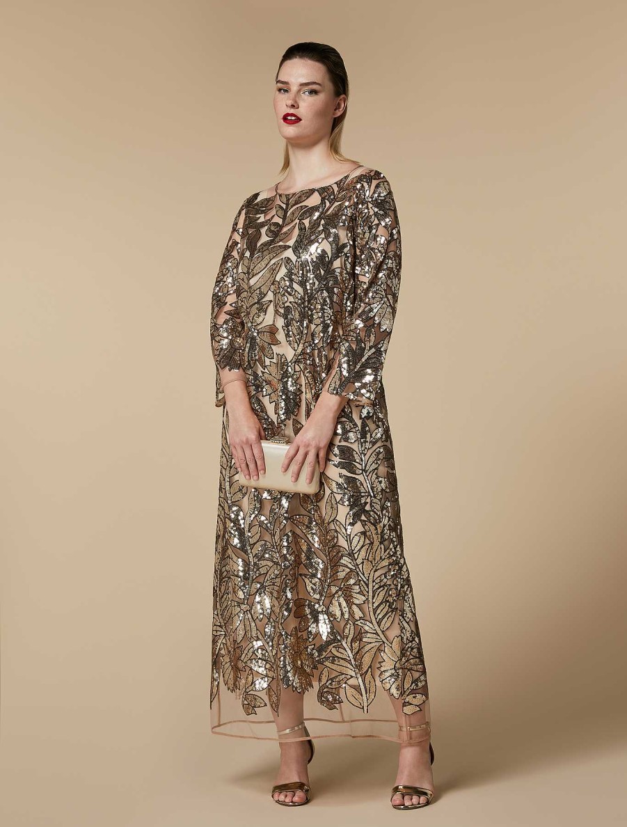 Formalwear | Marina Rinaldi Sequinned Tulle Dress