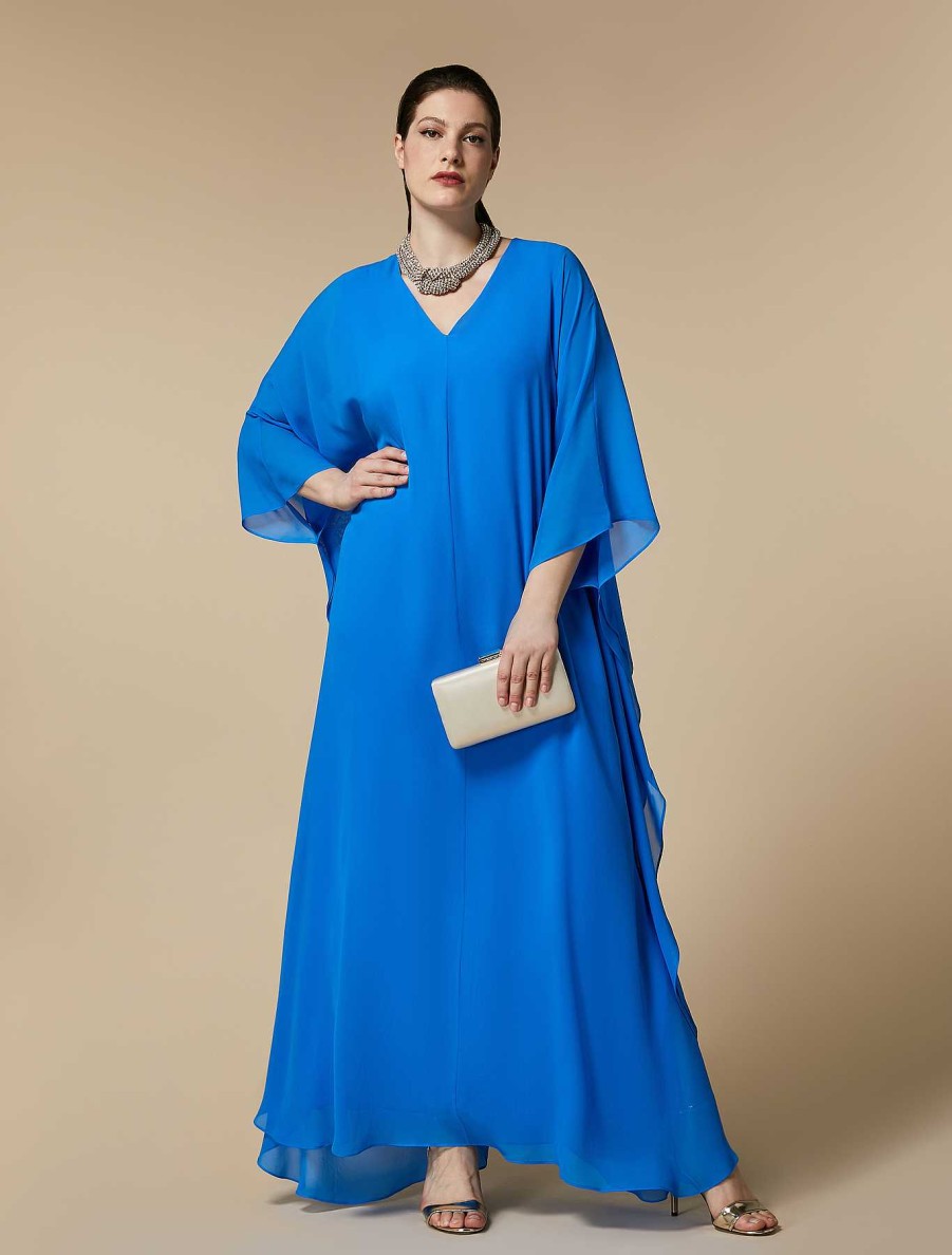 Formalwear | Marina Rinaldi Silk Georgette Dress