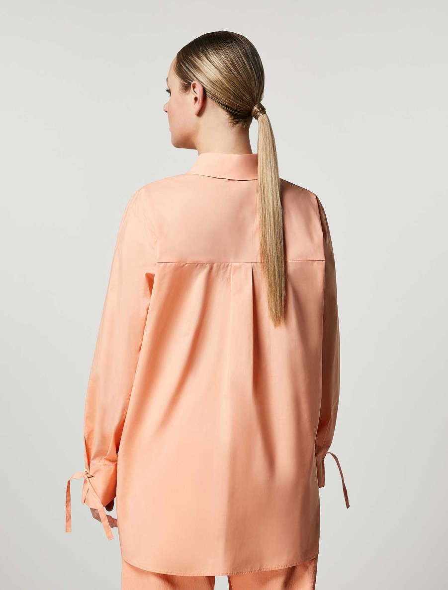 Blouses & Shirts | Marina Rinaldi Cotton Poplin Shirt