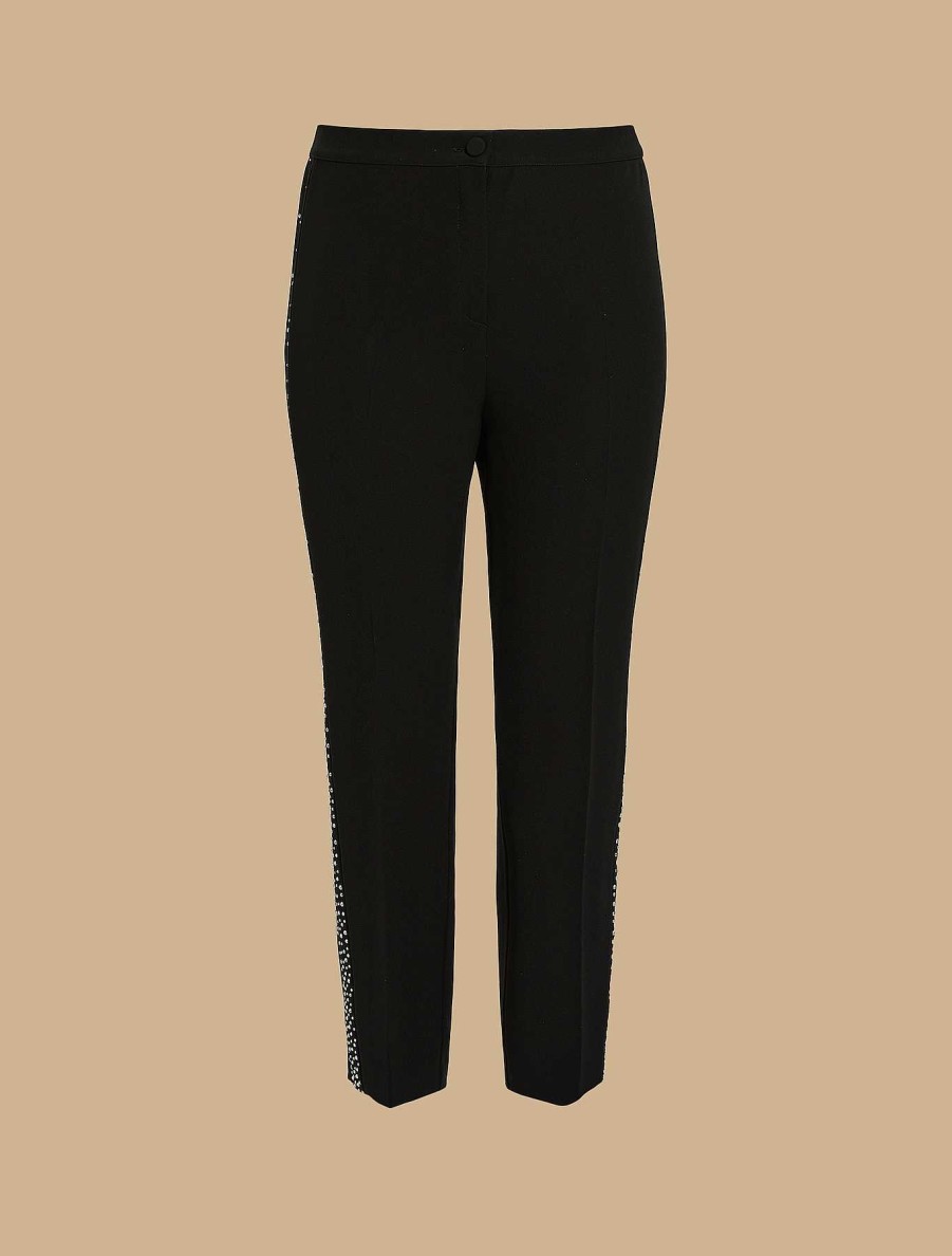 Formal Trousers And Skirts | Marina Rinaldi Stretch Cady Trousers