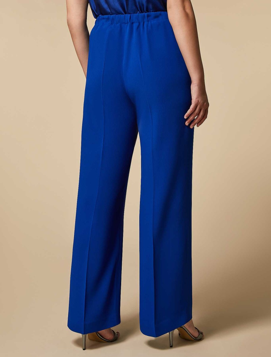 Formalwear | Marina Rinaldi Crepe Envers Satin Trousers