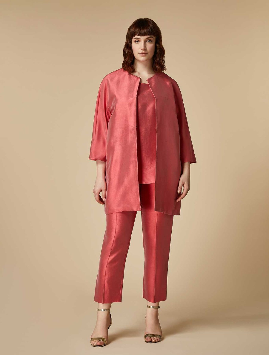 Formal Suits | Marina Rinaldi Lightweight Shantung Top