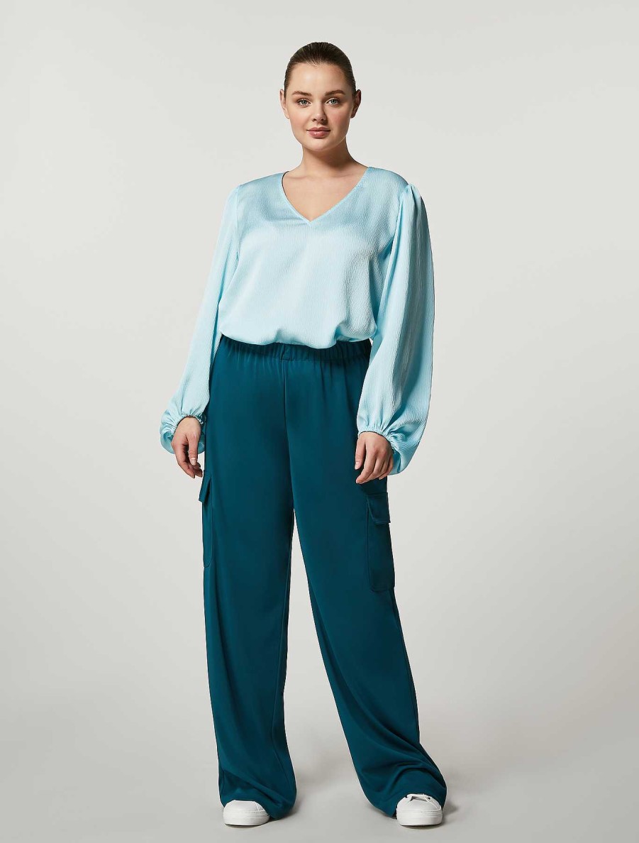 Trousers | Marina Rinaldi Jersey Trousers