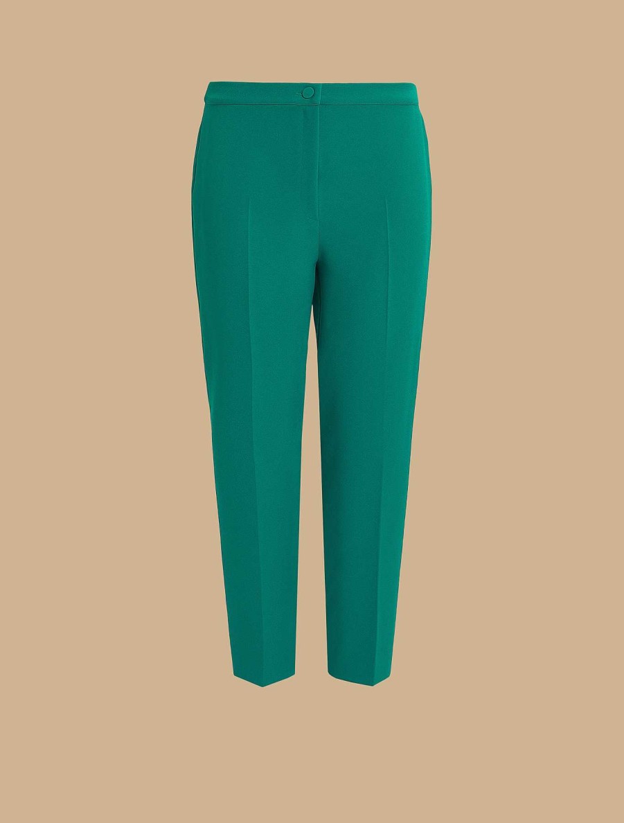 Formalwear | Marina Rinaldi Crepe Cigarette Trousers