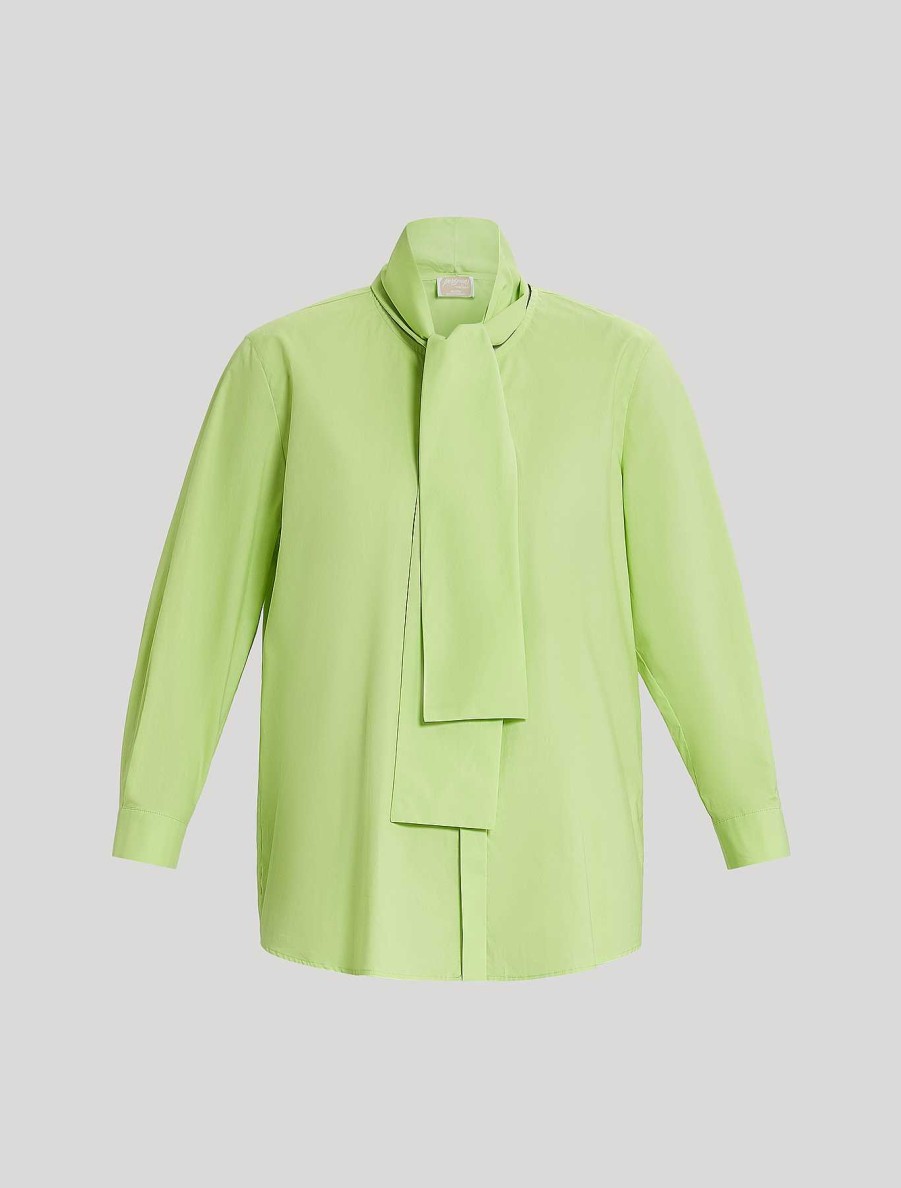 Blouses & Shirts | Marina Rinaldi Cotton Poplin Shirt