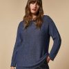 Knitwear | Marina Rinaldi Lurex Yarn Sweater