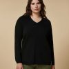 Knitwear | Marina Rinaldi Viscose Yarn Sweater