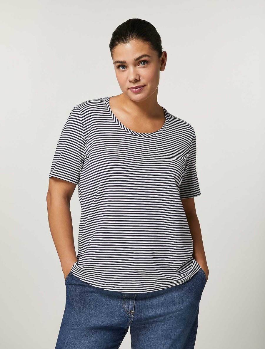 Tops & T-Shirts | Marina Rinaldi Viscose Jersey T-Shirt