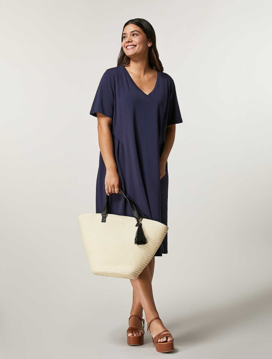 Dresses | Marina Rinaldi Cotton Jersey Dress