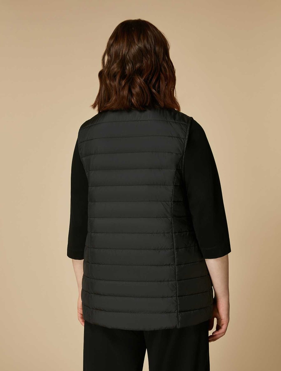 Relax | Marina Rinaldi Padded, Technical Nylon Gilet