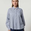 Blouses & Shirts | Marina Rinaldi Cotton And Viscose Shirt