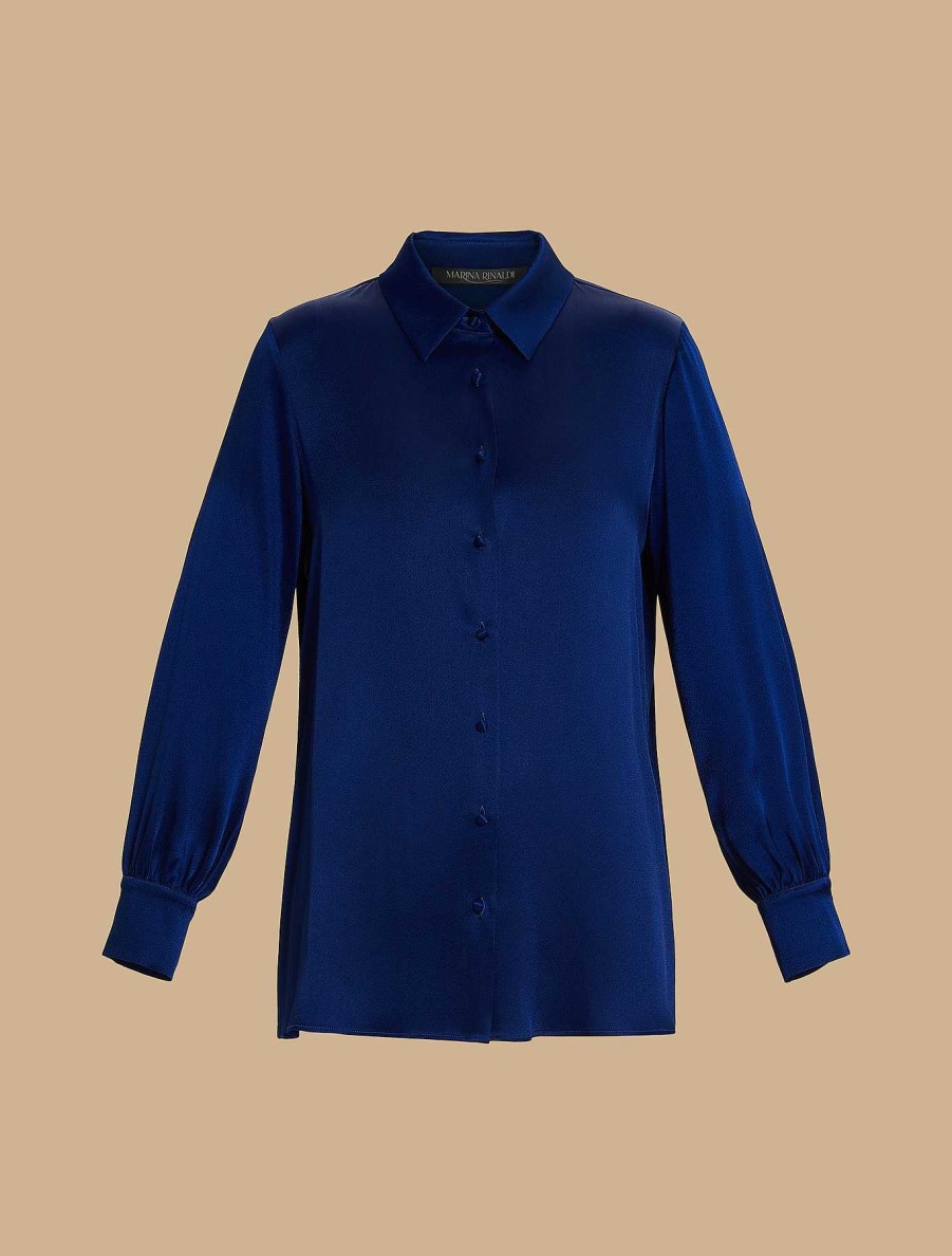 Formalwear | Marina Rinaldi Satin Shirt