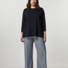 Trousers | Marina Rinaldi Yarn-Dyed Trousers