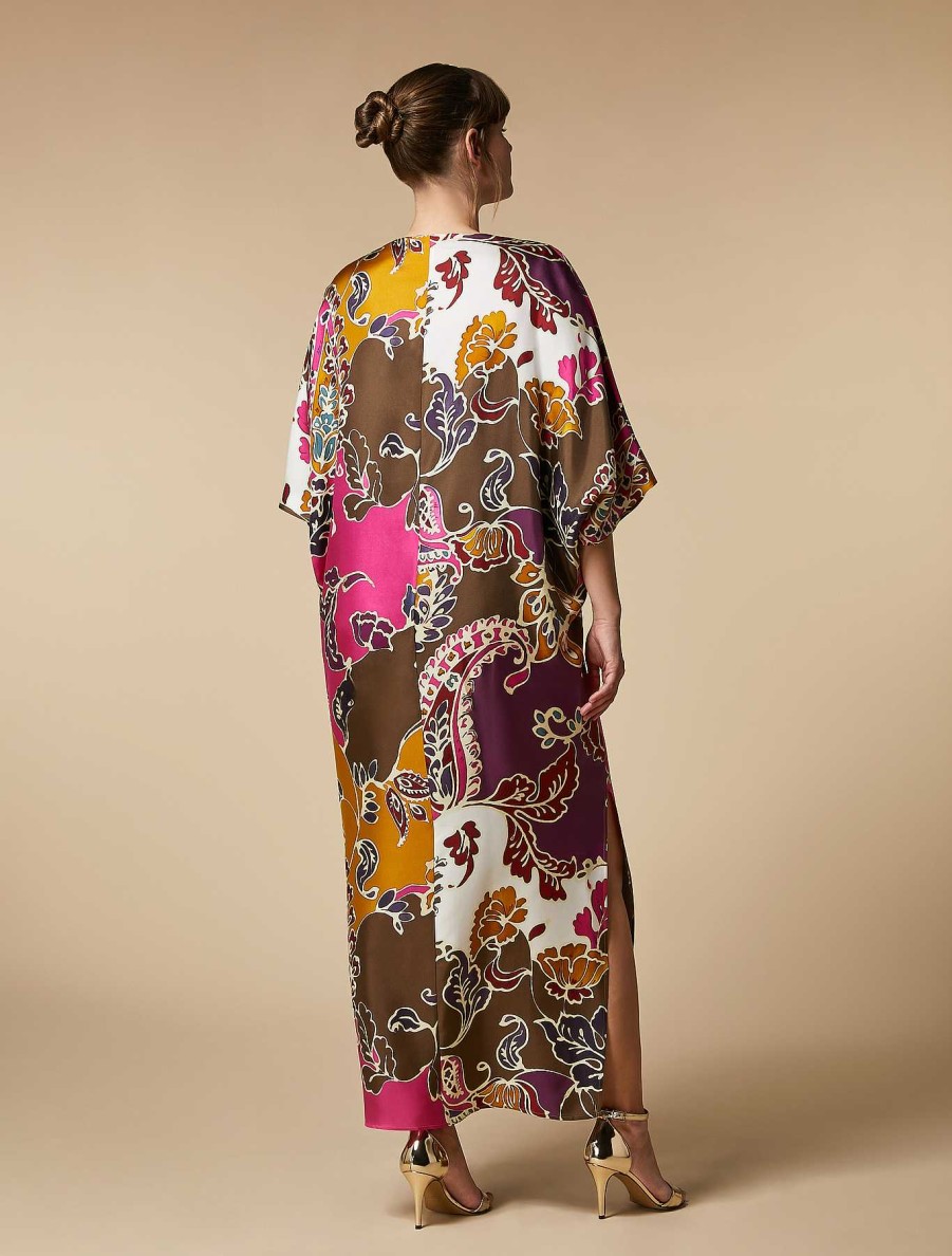 Dresses | Marina Rinaldi Silk Twill Dress