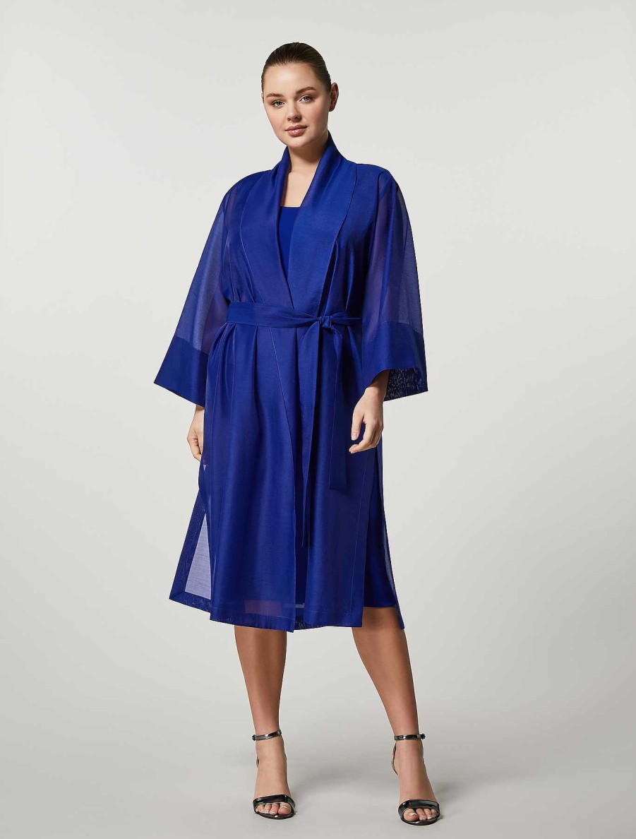 Coats & Trench Coats | Marina Rinaldi Organza Coat