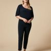 Trousers | Marina Rinaldi Triacetate Cady Slim Trousers