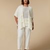 Knitwear | Marina Rinaldi Linen Cordonnet Sweater