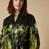 Blouses & Shirts | Marina Rinaldi Printed Satin Tunic