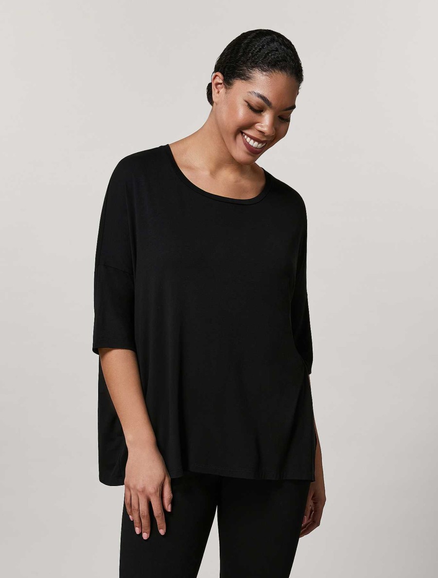 Tops & T-Shirts | Marina Rinaldi Viscose Jersey T-Shirt