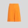 Trousers | Marina Rinaldi Cotton Poplin Shorts