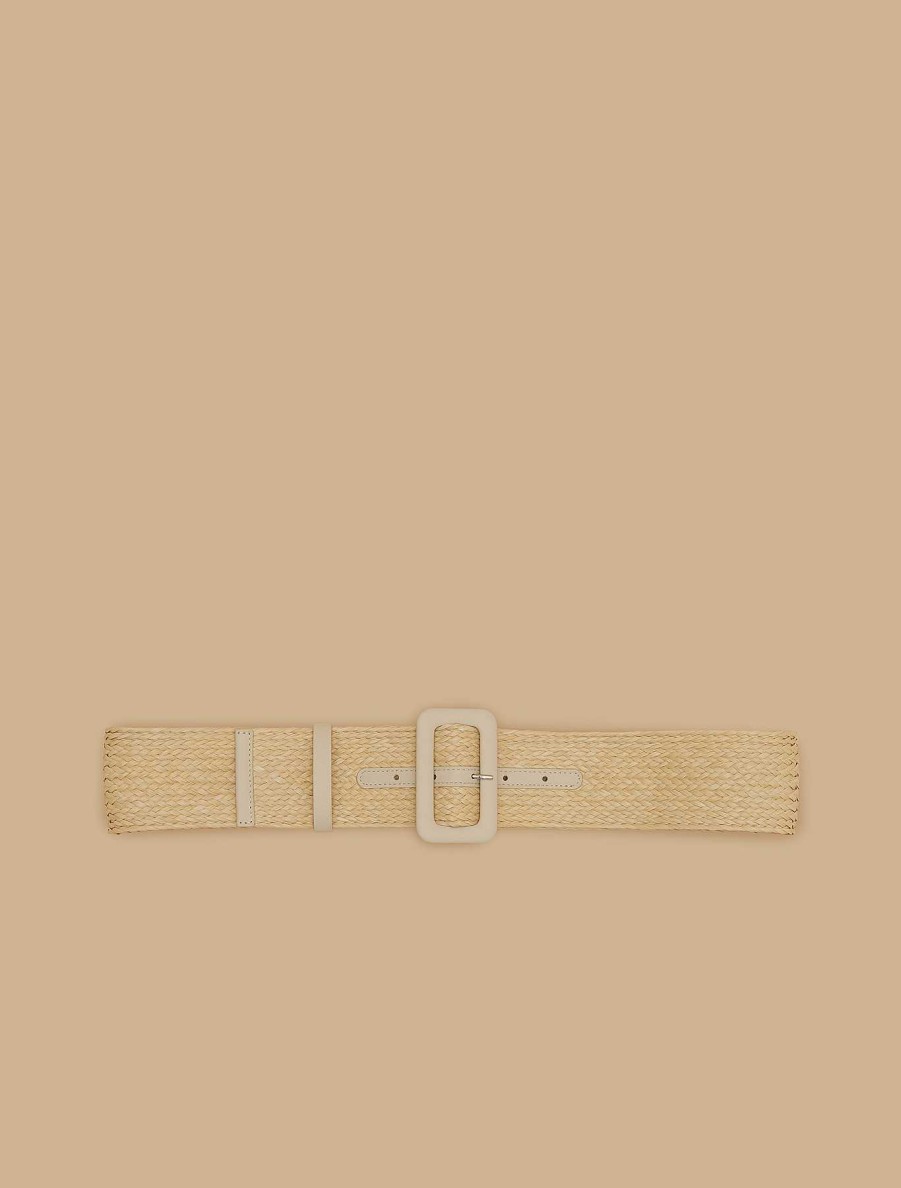 Other Accessories | Marina Rinaldi Raffia Belt