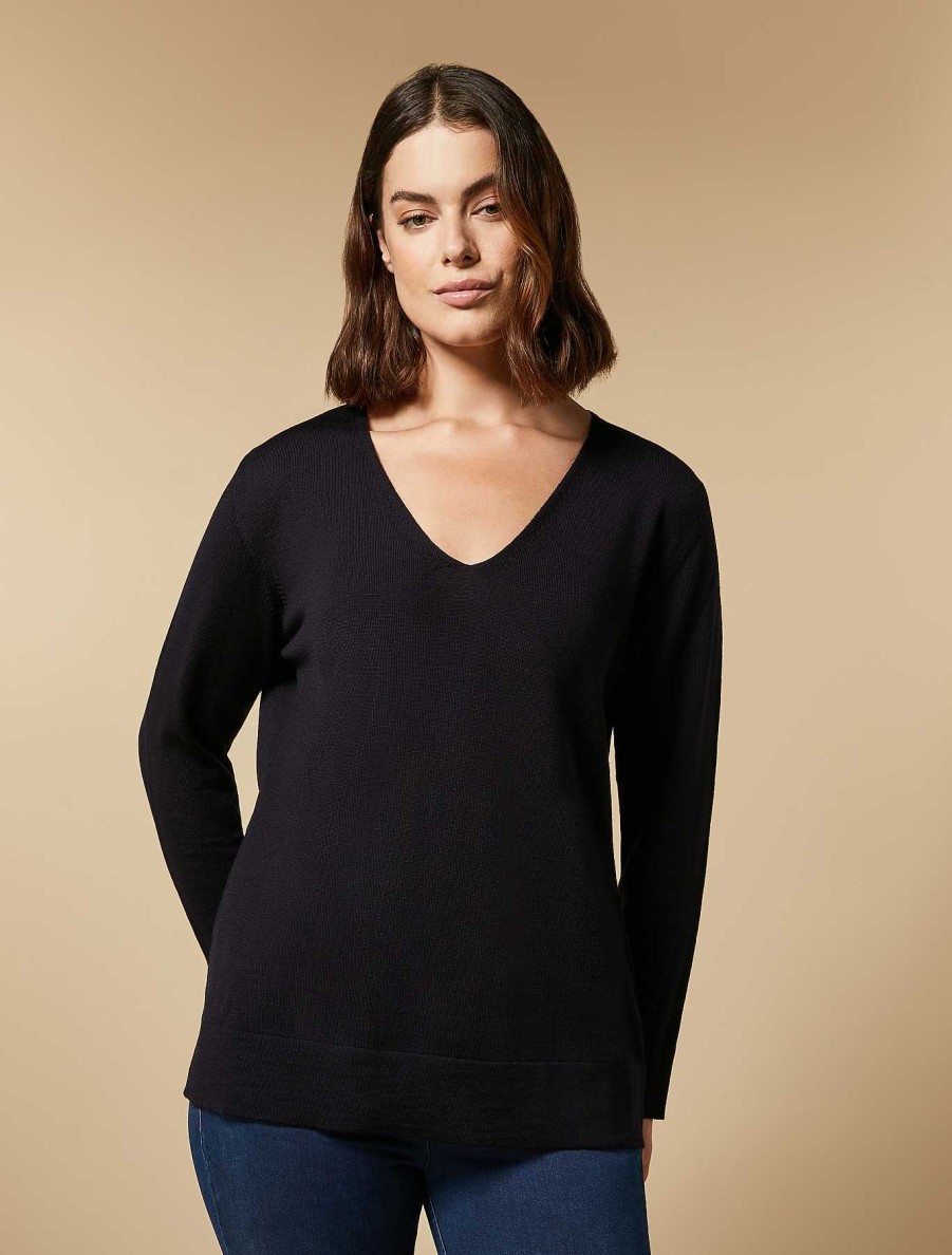 Knitwear | Marina Rinaldi Wool Jumper